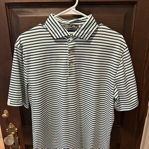 Ralph Lauren RLX Striped Golf Polo Shirt